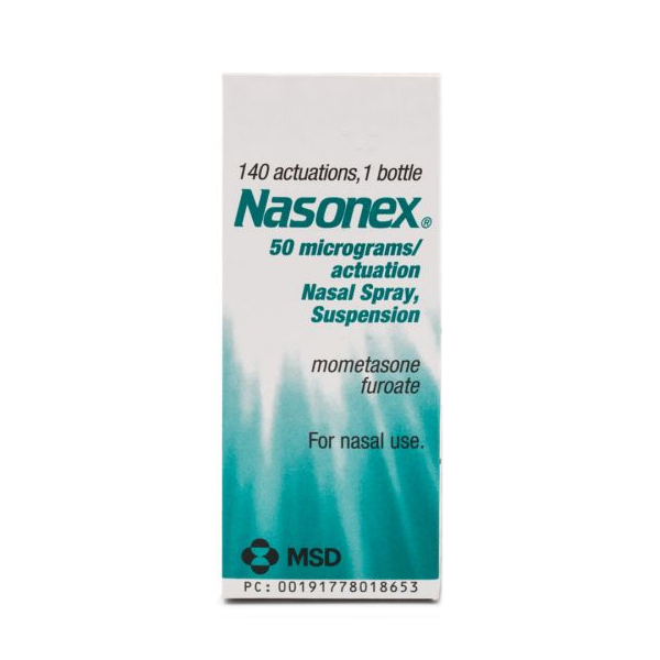 Nasonex medication packs