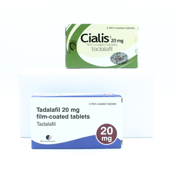 Cialis & Tadalafil medication packs