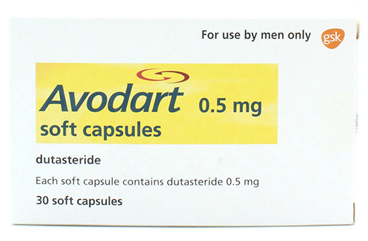 Avodart medication pack