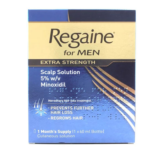 Regaine medication pack